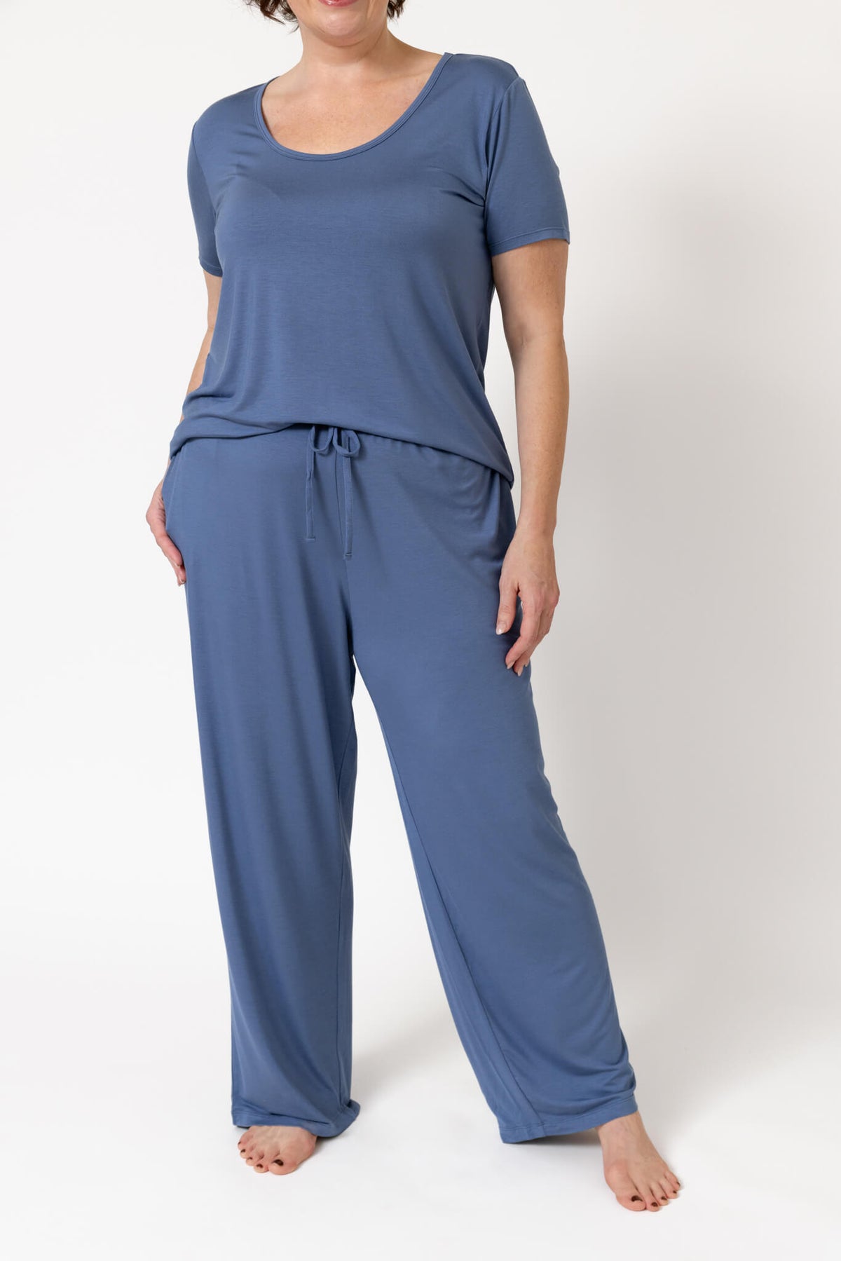 Drier Nights Sleep Tee & Pant with Pockets Set