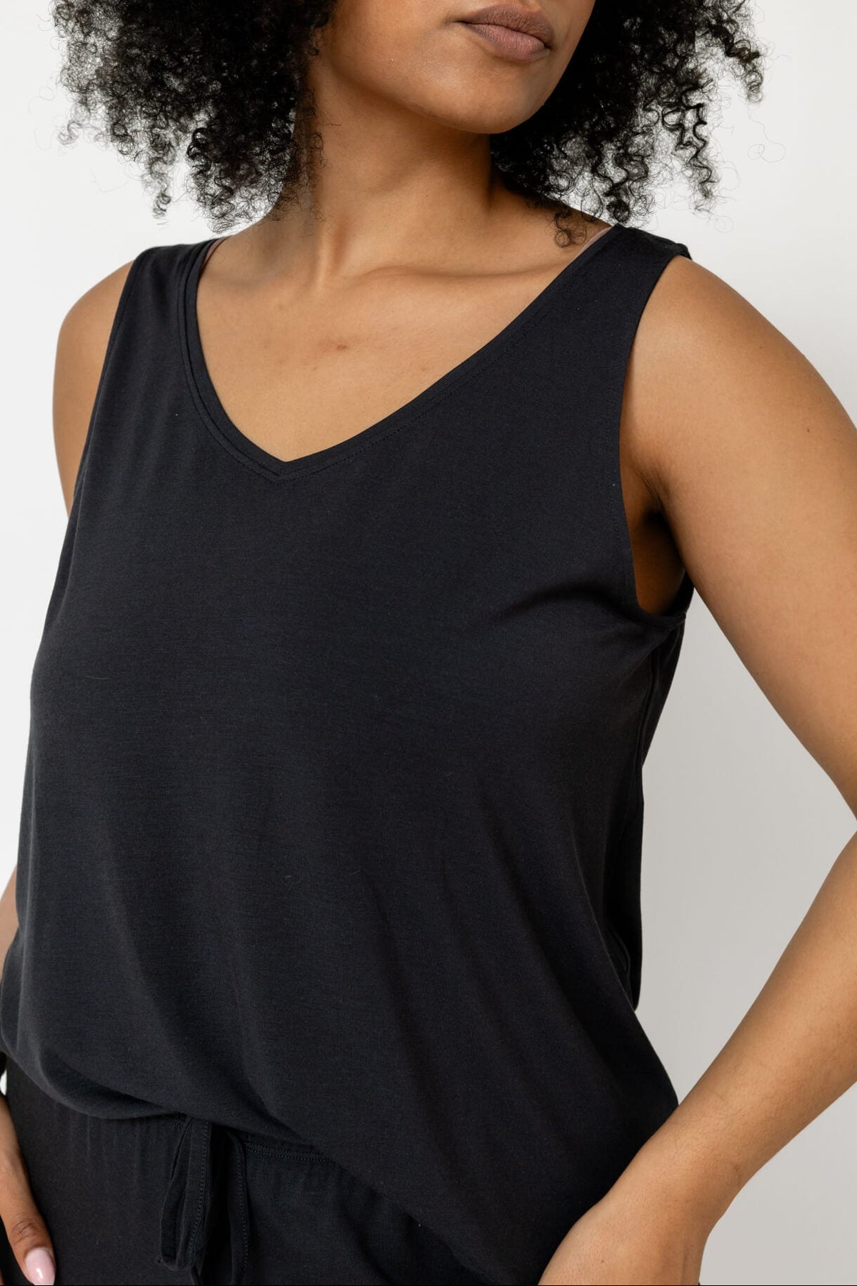 Drier Nights Soft V-Neck Sleep Tank