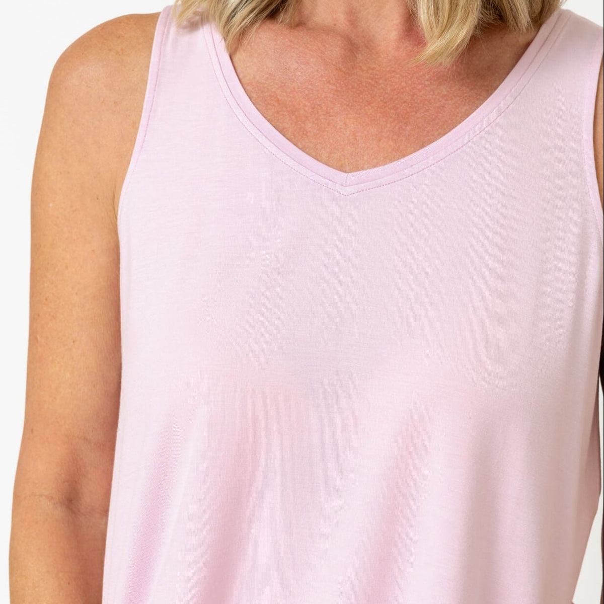 Drier Nights Soft V-Neck Sleep Tank
