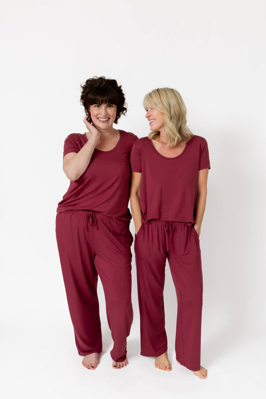 Drier Nights Sleep Tee & Pant with Pockets Set