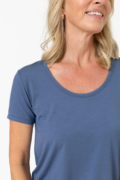 Drier Nights Sleep Tee & Short with Pockets Set