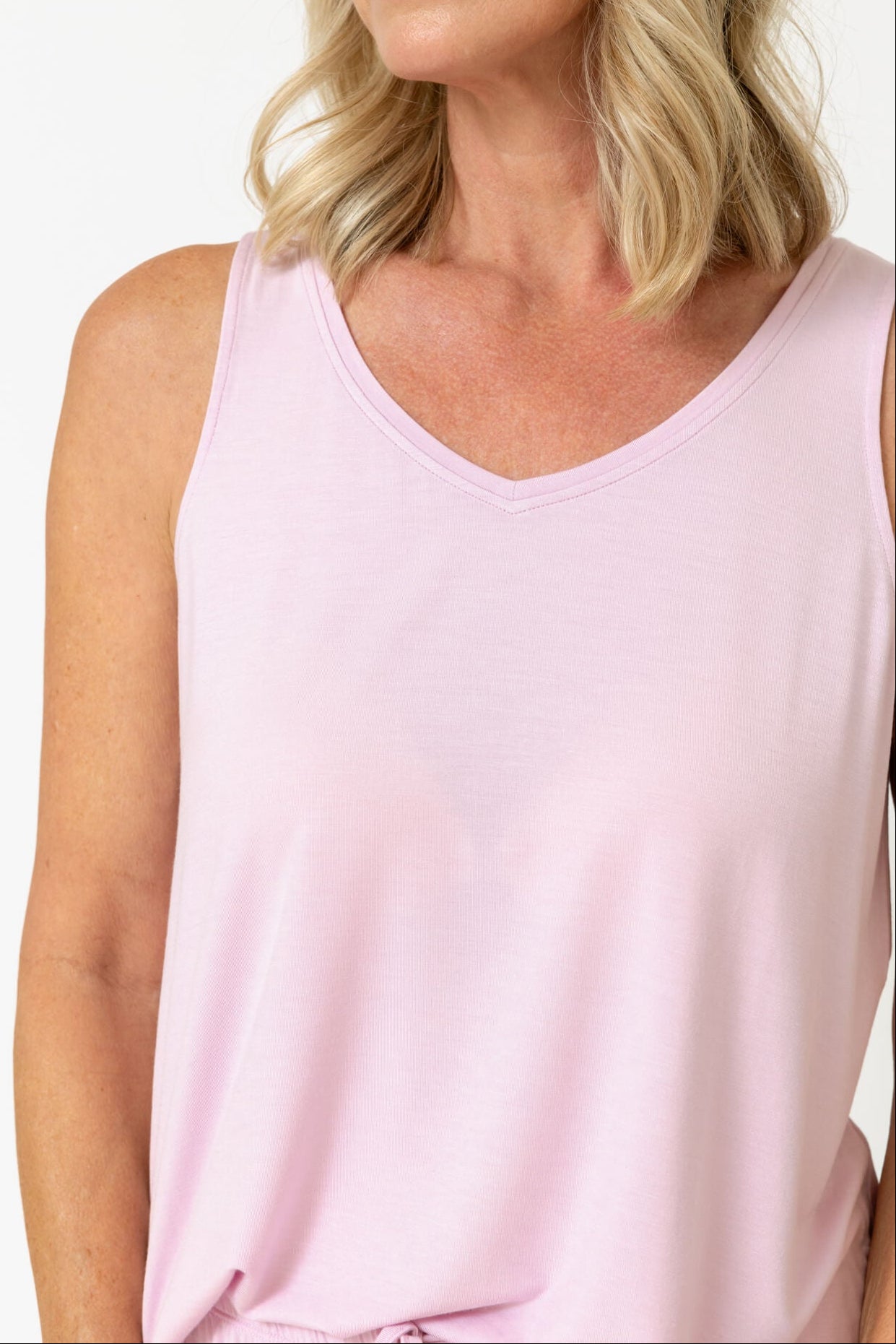 Drier Nights Soft V-Neck Sleep Tank